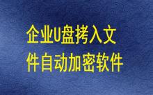 有哪些軟件能讓企業(yè)U盤拷入的文件自動加密？